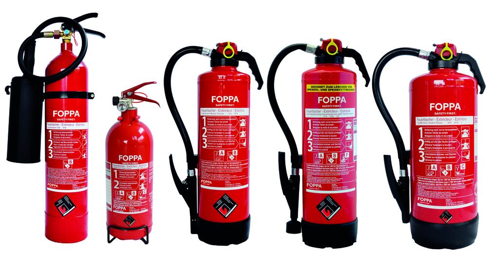 Kohlendioxid-Feuerlöscher FOPPA CO2-2A