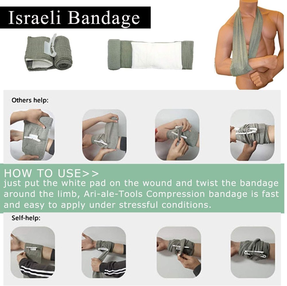 Spezial-Druckverband (Israeli Bandage) - 15 cm - Foppa AG