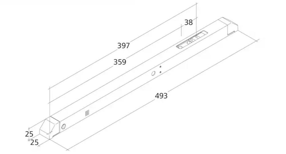 Linear Riegelantrieb VLD 51, 24 V, Grundartikel