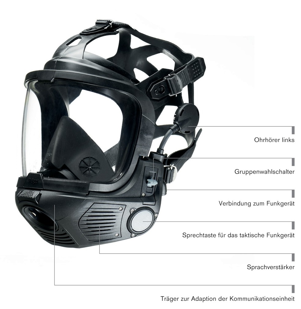 Atemschutzmaske FPS-COM 7000 (verschiedene Versionen)