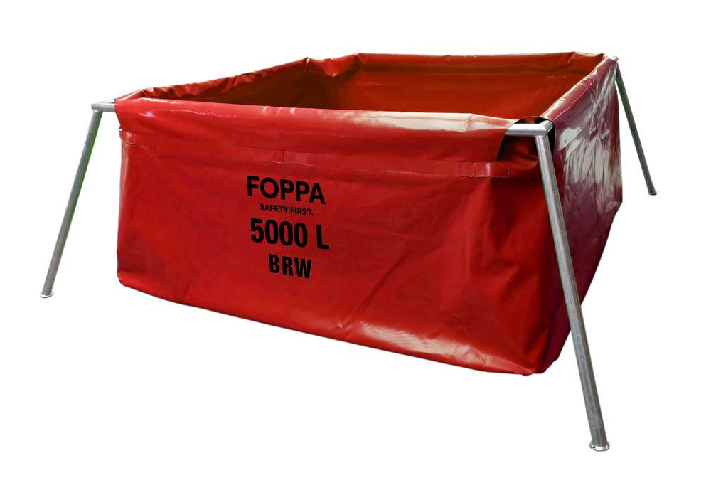 Ausgleichsbehälter quadratisch mit Stützgerüst - Foppa AG