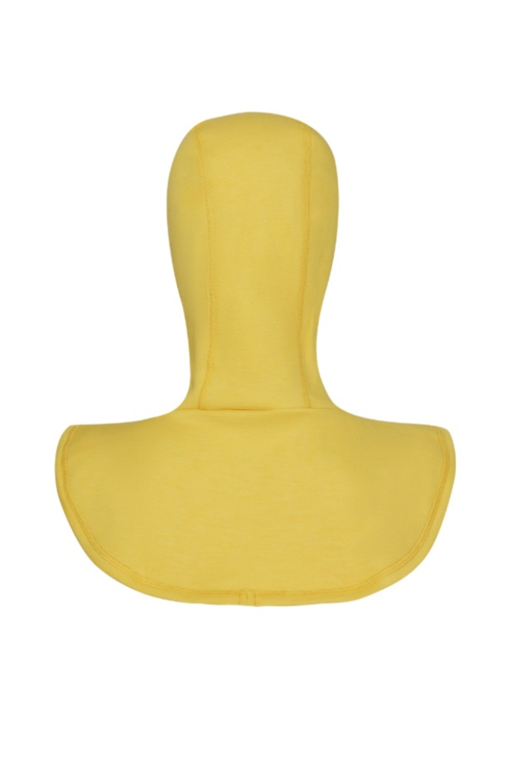Flammschutzhaube PROTECT gelb ohne Schulternaht - 2-lagig