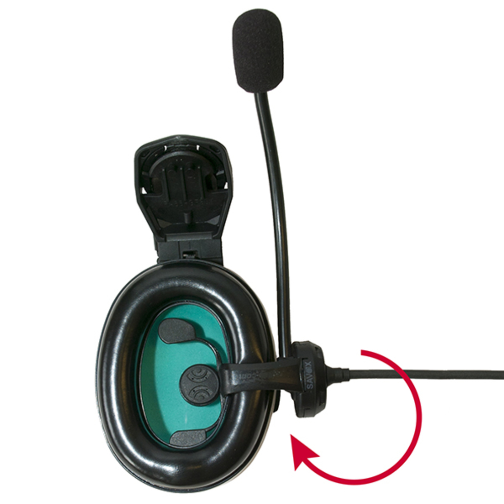 Hör-Sprechgarnitur für Gehörschutz Dräger HPS 3100/3500