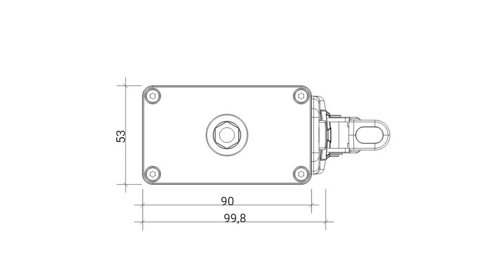 ACB CDM Kettenantrieb 24 V, 1000 N / 600 mm - M1