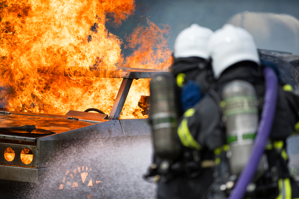 Modulares Feuerlösch-Trainingssystem LARGE PROPS von LION