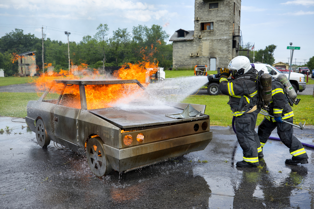 Modulares Feuerlösch-Trainingssystem LARGE PROPS von LION