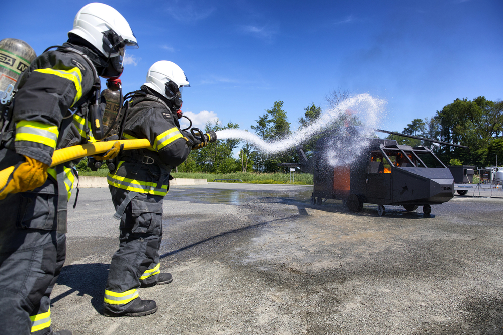 Modulares Feuerlösch-Trainingssystem LARGE PROPS von LION