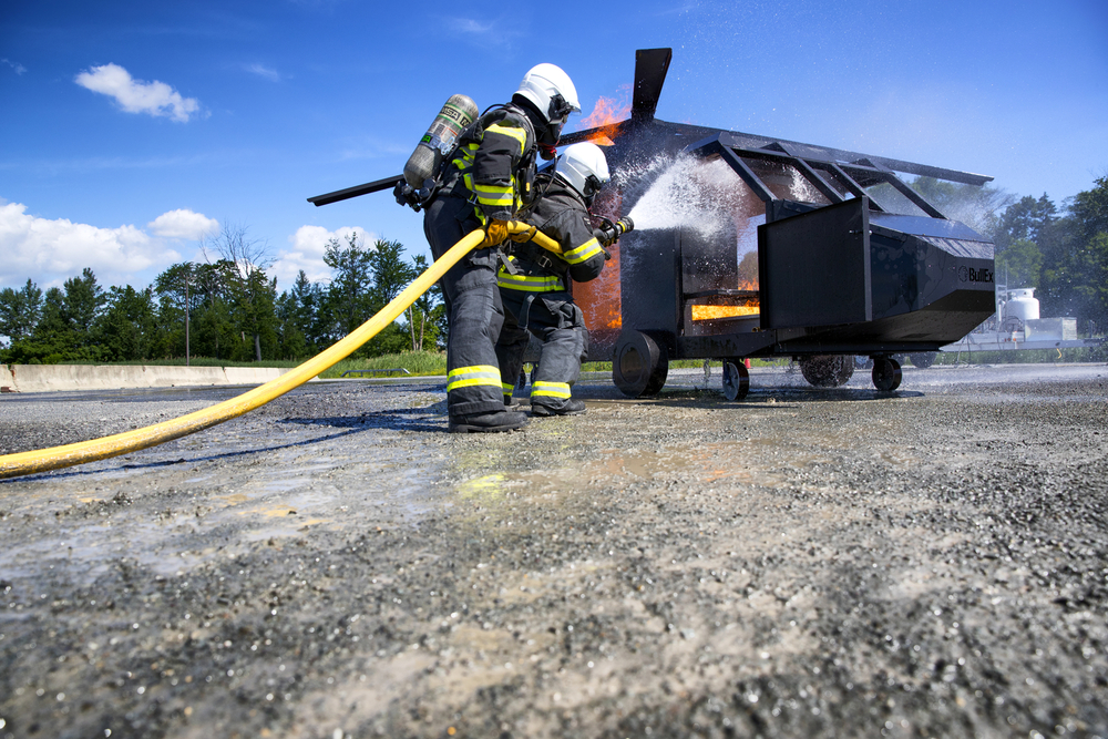 Modulares Feuerlösch-Trainingssystem LARGE PROPS von LION