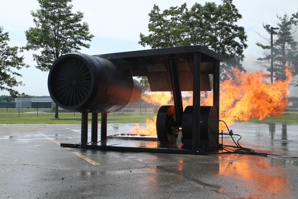 Modulares Feuerlösch-Trainingssystem LARGE PROPS von LION