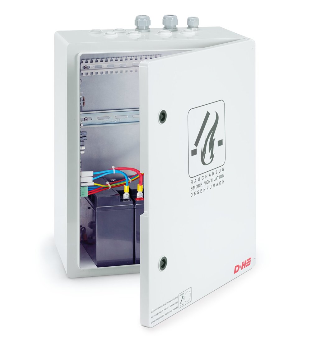 RWA-Zentrale CPS-P1 Basic, 40 A, 2 Linien + 2 Gruppen