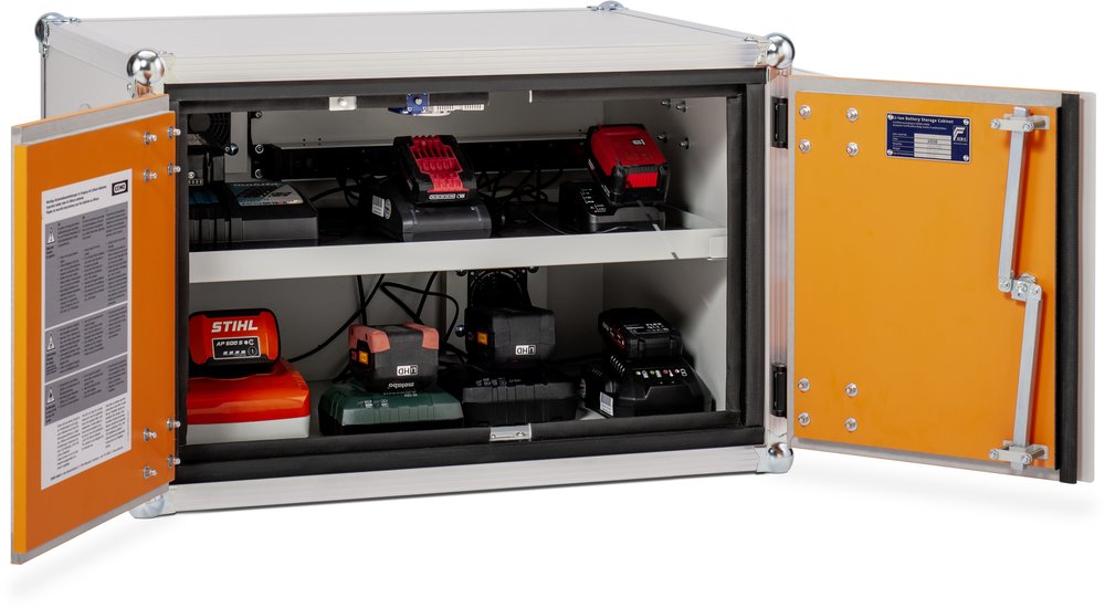 Akku-Lagerschrank mit Ladefunktion CEMO lockEX 2.0 - 8/5