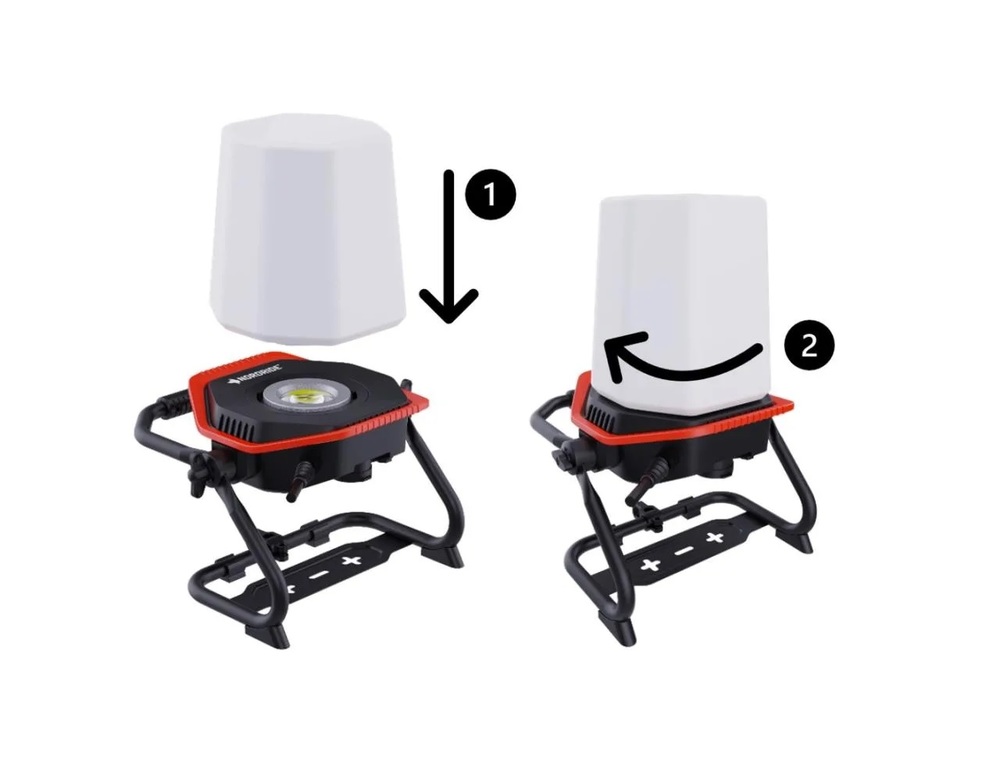 Abdeckung 360° NORDRIDE zu Arbeitsscheinwerfer LUMOS 100 W