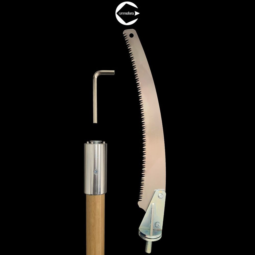 Waldbrand-Astsäge SAW mit Holzstiel von OMNISFERA Waldbrand-Astsäge SAW mit Holzstiel von OMNISFERA