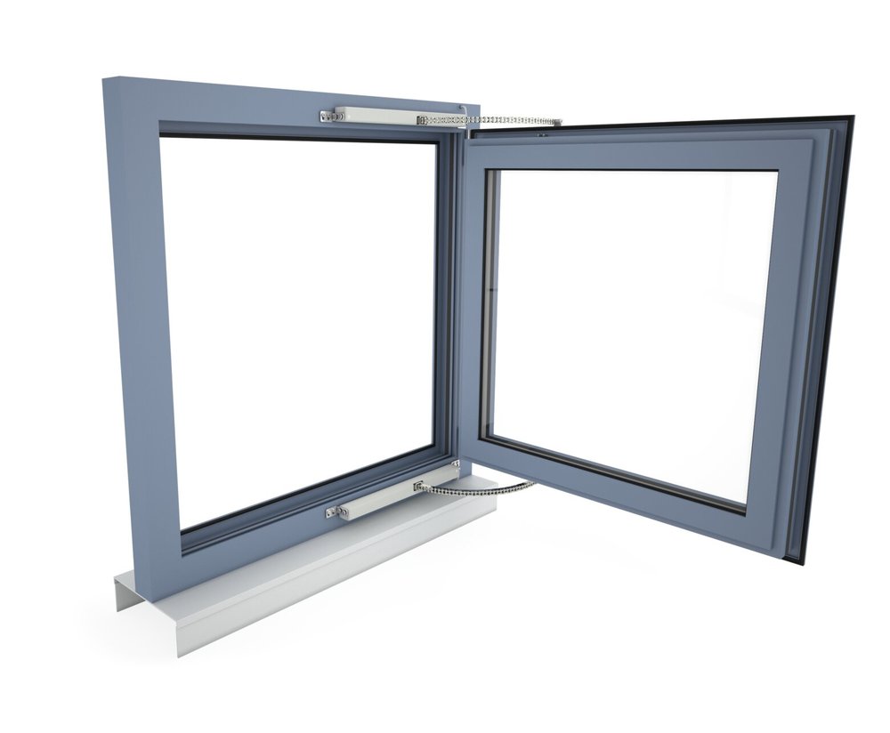 ACB Kettenantrieb 24 V, 250 N / 350 mm, 90° linke Bauform - S1
